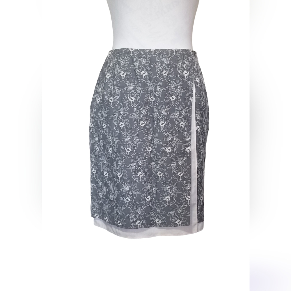 *LIKE NEW* Vintage Barry Bricken Silk Embroidered Skirt
